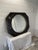 Vintage Industrial Wooden Mirror in Negative Molds, 1950s For Sale - Image 10 of 10