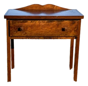 Early 19th Century Arts & Crafts Mission Oak Craftsman Serving Table / Buffet Sideboard/Writing Desk