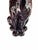 Ceramic Vintage Black Ceramic Cat Cheetah Panther Statue Gold Accent Panther Sculpture |Hollywood Regency Animal Figurine For Sale - Image 7 of 11