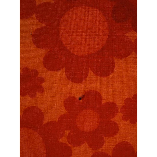 Table Lamp with Floral Pattern on Ceramic Base, 1960s-1970s For Sale - Image 4 of 12