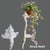 Vintage Ornate White Cast Iron Cherub Plant Stand, Victorian Revival Garden Pedestal For Sale - Image 4 of 14