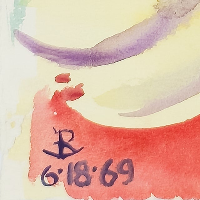 Paint Portrait of a Lemon Lady - Robert Lohman, C. 1969 For Sale - Image 7 of 8