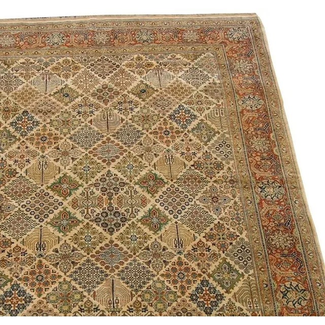 Early 19th Century Antique Saruk Rug 10'0'' X 6'5''