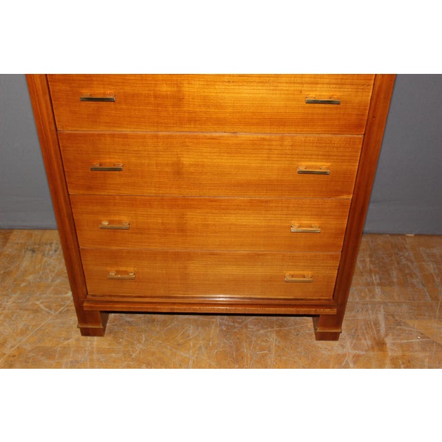 1970s Vintage Commode in Cherry, 1970 For Sale - Image 5 of 13