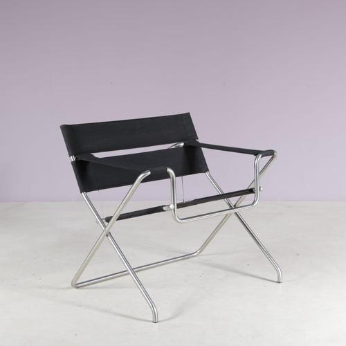 Marcel Breuer D4 Folding Chair by Marcel Breuer for Tecta, Germany, 1980s For Sale - Image 4 of 7