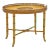 Antique 18th Century English George III Tole Tray Table With Faux Bamboo Stand For Sale