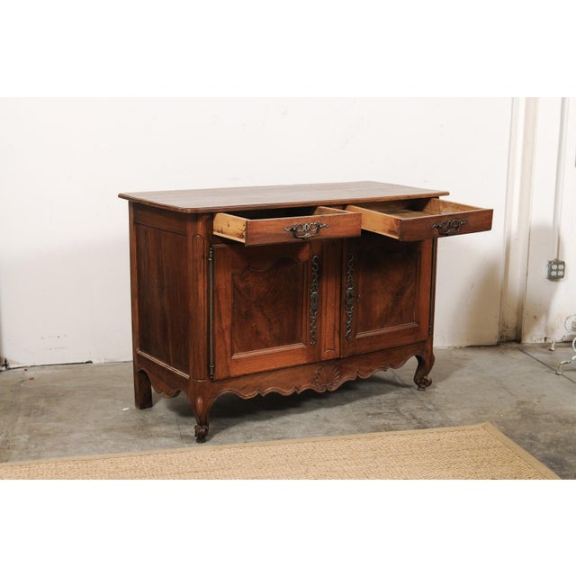 French Provincial 19th C. French Buffet For Sale - Image 3 of 13