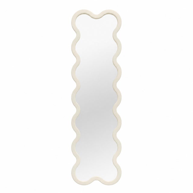 Statement Contemporary Wavy Wall Mirror – Hvyli 14 Designed by Ivan Voitovych For Sale - Image 10 of 18
