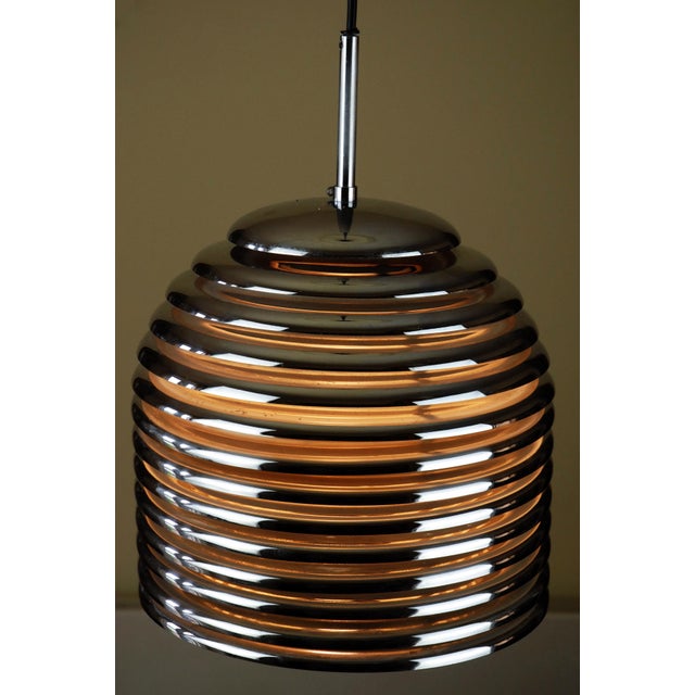 Saturno pendant lamp model 5637 by kazuo motozawa for staff leuchten, germany, 1972 an iconic example of space age / mid-...