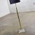 Metal Vintage Mid-Century Modern Art Deco or Hollywood Regency Floor Lamp Lucite and Brass Plate Black Shade For Sale - Image 7 of 17