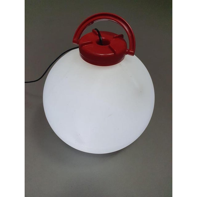 Vintage Italian Space Age Tama Floor Lamp by Isao Hosoe for Valenti Luce, 1970s For Sale - Image 13 of 13