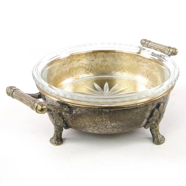 Art Nouveau German Bowl on Stand from WMf, 1900s For Sale - Image 3 of 13