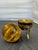 Metal Vintage Black Gold Orange Cloisonné Brass Enamel Floral Egg Trinket Box 6 In For Sale - Image 7 of 11