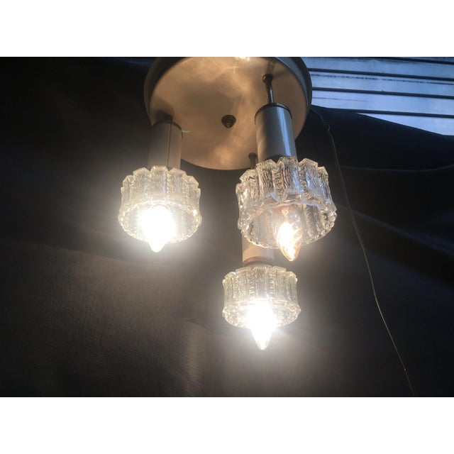 1970s Pendant Lamp in Metal and Glass, 1960s For Sale - Image 5 of 18