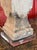 Mid 20th Century Stone Baluster Lamps on Lucite Bases - a Pair For Sale - Image 9 of 12