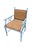 Chinoiserie Mid 20th Century Faux Bamboo Armchair For Sale - Image 3 of 11