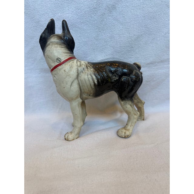 Large Cast Iron Hubley Boston Terrier For Sale In Los Angeles - Image 6 of 11