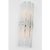 Bonnington Tall Sconce in Polished Nickel with Alabaster Designer: AERIN Finish: Polished Nickel Height: 22" Width: 7.5"...