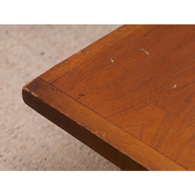 Mid 20th Century Mid 20th Century Rustic Wood Mid-Century Coffee Table For Sale - Image 5 of 7
