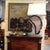 1940s Vintage Egyptian Revival Drop Front Desk For Sale In Dallas - Image 6 of 7