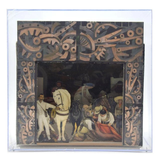 Homage to Rivera - Original Mixed Media (Diorama) - 2018 2018 For Sale - Image 4 of 4
