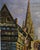 St. Corentin Cathedral in Quimper, Brittany, France, Oil Painting on Plywood For Sale - Image 12 of 13