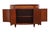 Ethan Allen Townhouse Collection Traditional Hepplewhite Revival Mahogany Inlaid 50" Demilune Console / Buffet 30-6205 For Sale - Image 13 of 18