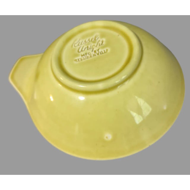 Russel Wright Vintage Pair of American Mid-Century Modern Russel Wright Steubenville Retro Serving Bowls For Sale - Image 4 of 6