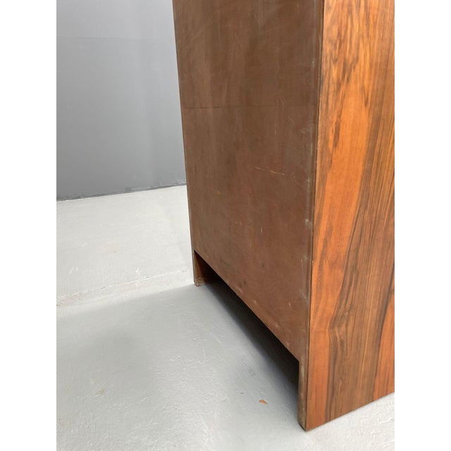 Art Deco Cabinet with Shelves and Walnut Veneer, Czechoslovakia, 1930s For Sale - Image 13 of 14