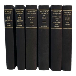 Late 20th Century The Novels of Jane Austen, Complete Set of 6 Volumes For Sale