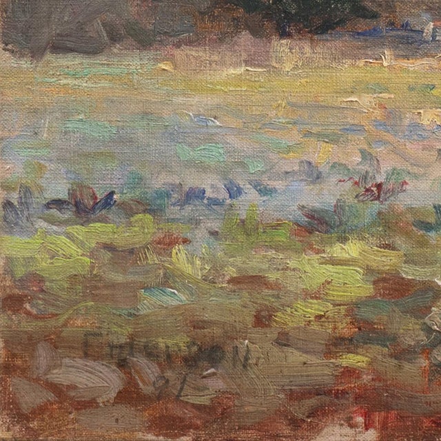 Signed lower left 'Emerson' for William Otto Emerson (American, 1856-1940) and dated 1891. Additionally titled, verso, in...