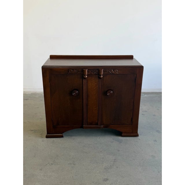 Vintage Art Deco English Sideboard For Sale - Image 4 of 18