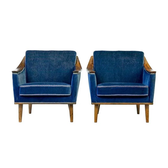 1960s Set of Mid-Century Scandinavian Armchairs, 1960s For Sale - Image 5 of 9