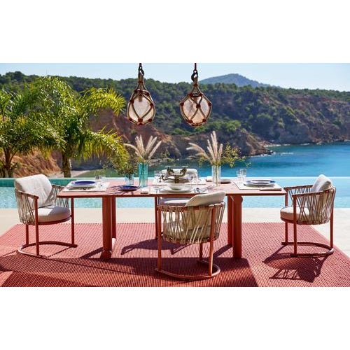 Sculpture Materials Trampoline Beige Marble Dining Table by Patricia Urquiola for Cassina For Sale - Image 7 of 13