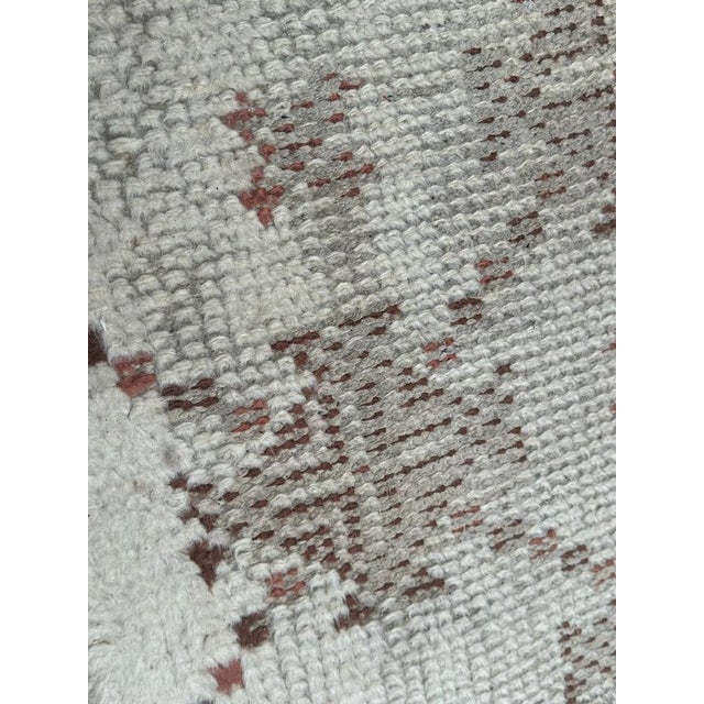 Small Moroccan Distressed Tribal Rug, 1940s For Sale - Image 11 of 18