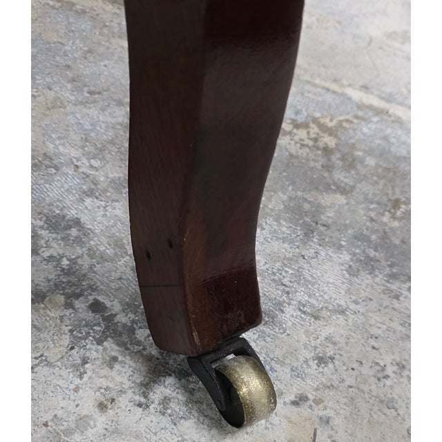 Early 20th Century Georgian Revival Wingback Chair For Sale - Image 10 of 13