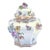 Antique Meissen Floral Lidded Jar For Sale