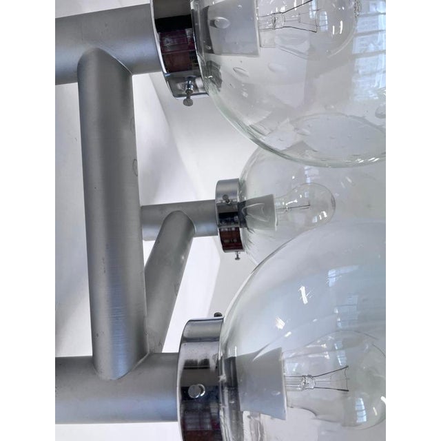 Mid-Century Art Glass Hotel Wall Light, 1970s For Sale - Image 8 of 12