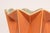 Orange Vintage "Prismatique" Orange and Green Vase by Belle Kogan for Red Wing Pottery For Sale - Image 8 of 12