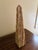 Contemporary Neoclassical Solid Marble Green and Brown Obelisk For Sale - Image 3 of 13