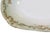 Antique Elite Works Limoges 10" Oval Serving Bowl - Gilded Scrolls & Celadon Dot Border For Sale - Image 13 of 15