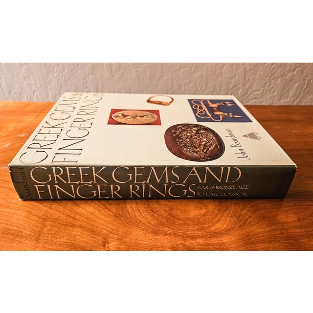 1970s Greek Gems & Finger Rings Art Book John Boardman Early Bronze Age to Late Classical Coffee Table Book For Sale - Image 9 of 11
