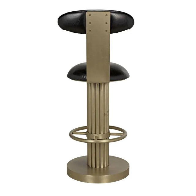 2020s Sedes Counter Stool, Iron with Brass Finish For Sale - Image 5 of 5