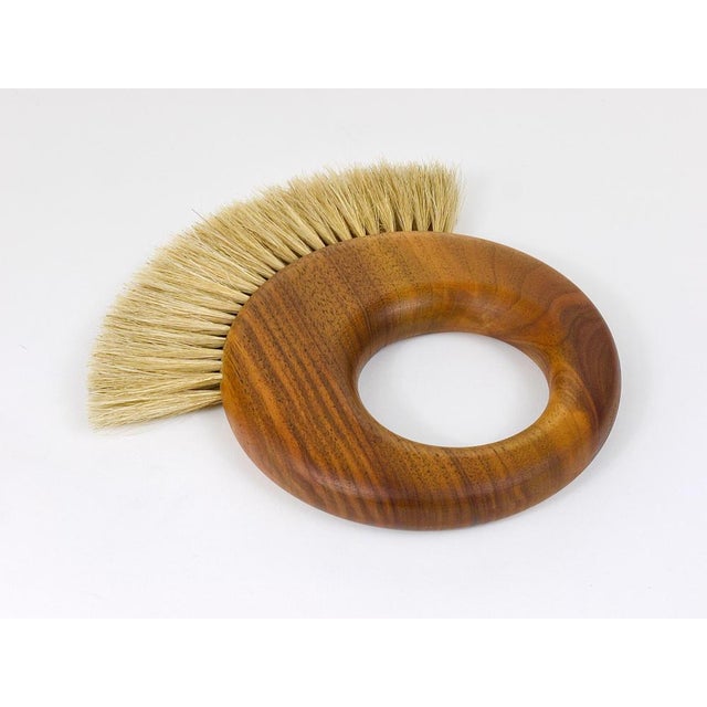 Large Mid-Century Walnut Clothes Ring attributed to Carl Auböck, Austria, 1950s For Sale - Image 11 of 17