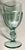 Mid-Century Modern Vintage Libbey 'Gibralter' Goblets-Set -Spanish Green For Sale - Image 3 of 7