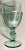 Mid-Century Modern Vintage Libbey Glass Goblets-Set 8-'Spanish Green' For Sale - Image 3 of 7