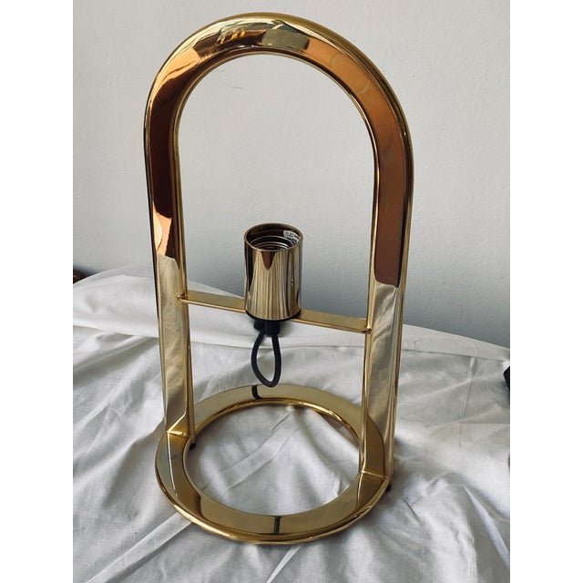 Metal Golden Arco 40 Table Lamp from VD, Germany, Set of 2 For Sale - Image 7 of 15