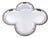 Silver Clover Tray by Alphonse Debain, Paris For Sale