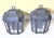 Exceptional Pair of Hand-Forged Iron Wall Lanterns Architectural Sconces For Sale - Image 11 of 17
