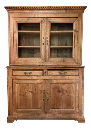 Antique French Cherry Wood Cupboard, 1800s